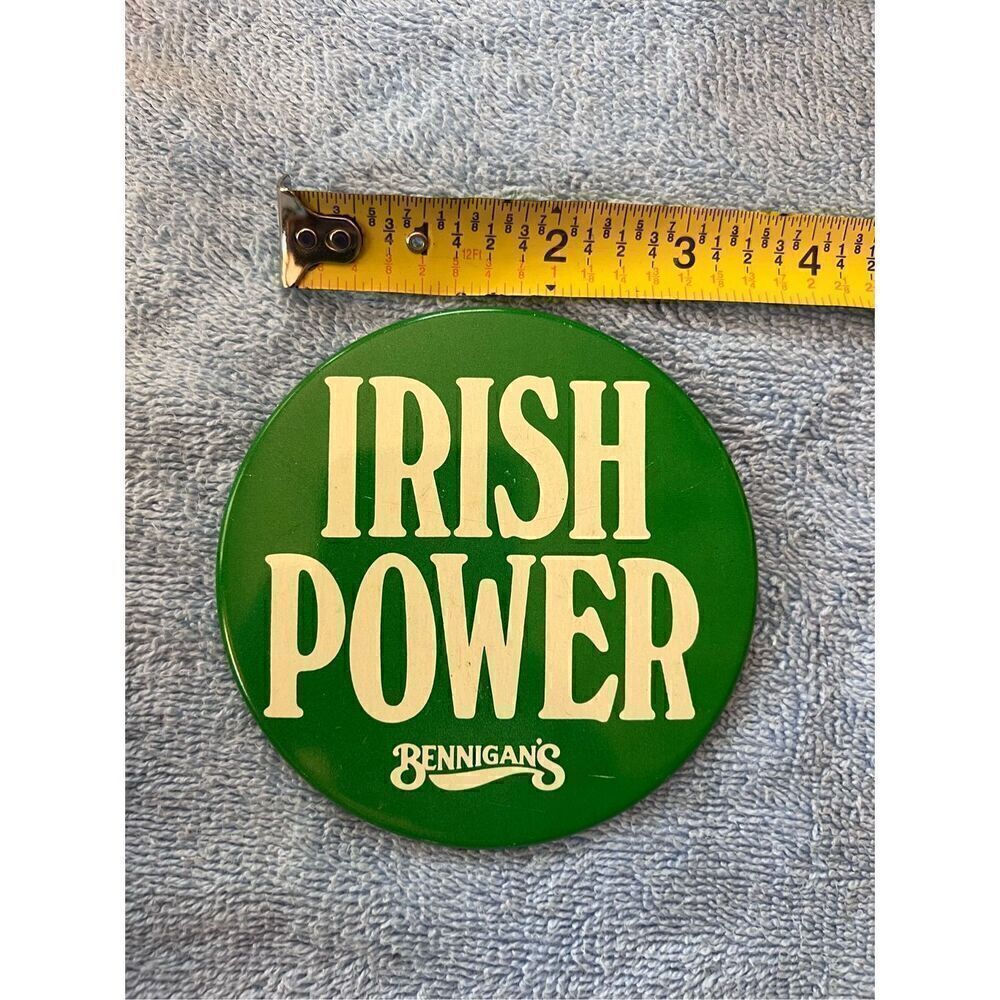 Vintage Pin-back Button Irish